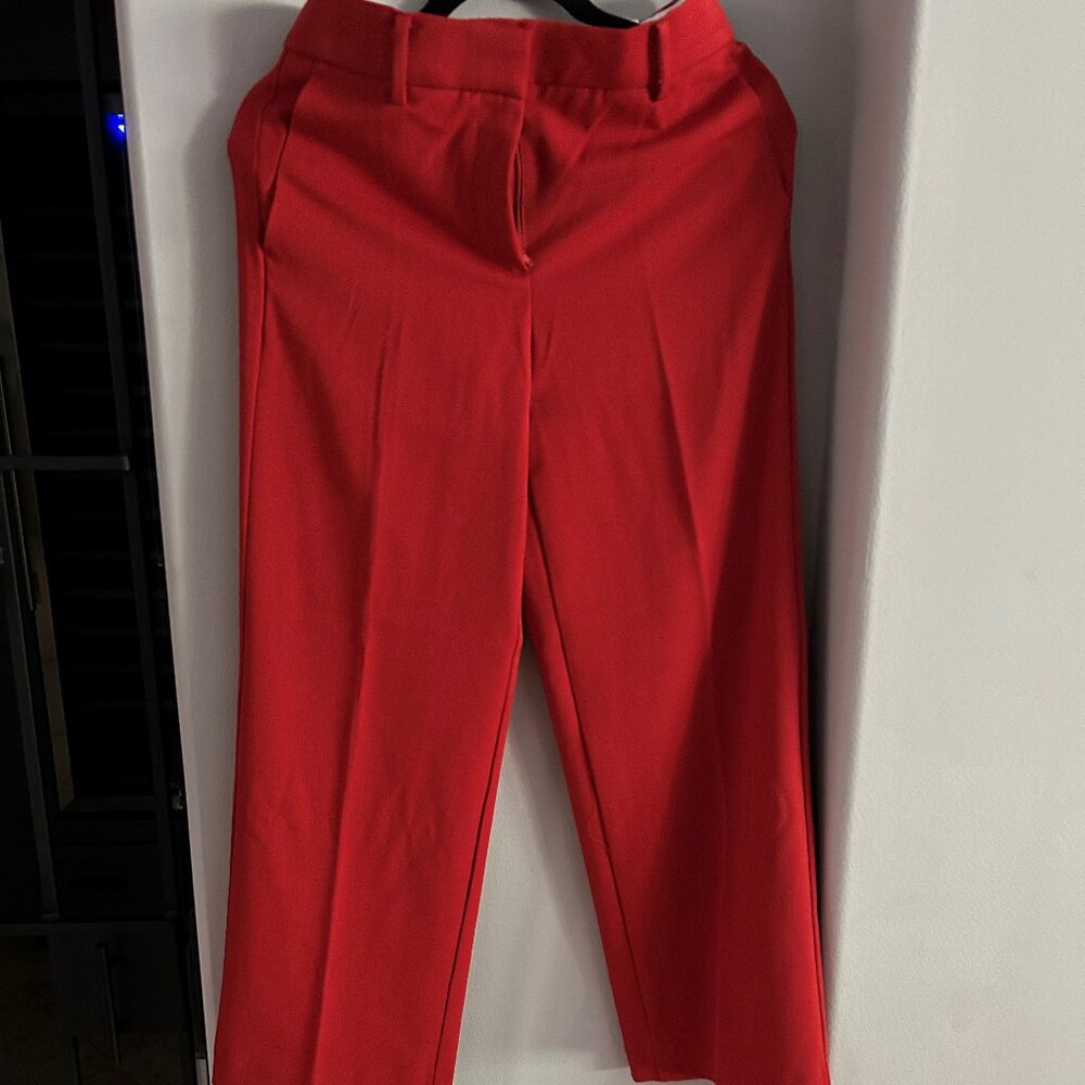 Red Casual pants